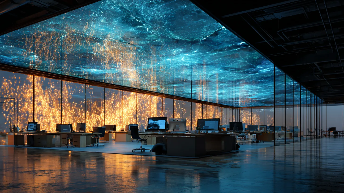 Futuristic protection systems for office spaces and servers by TechGuard